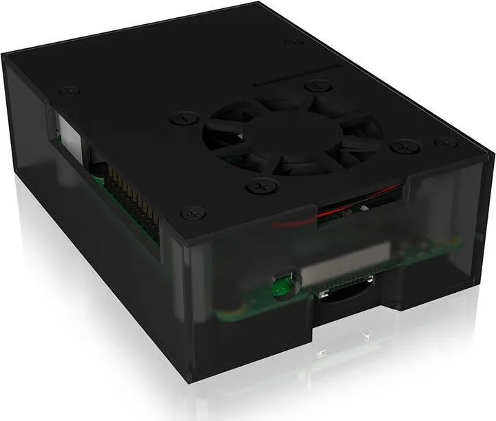 20210913172316_raidsonic_protective_housing_for_raspberry_pi_4_external_ib_rp108.jpeg Icy Box Protective housing for Raspberry Pi 4 external (IB-RP108) - Image 1