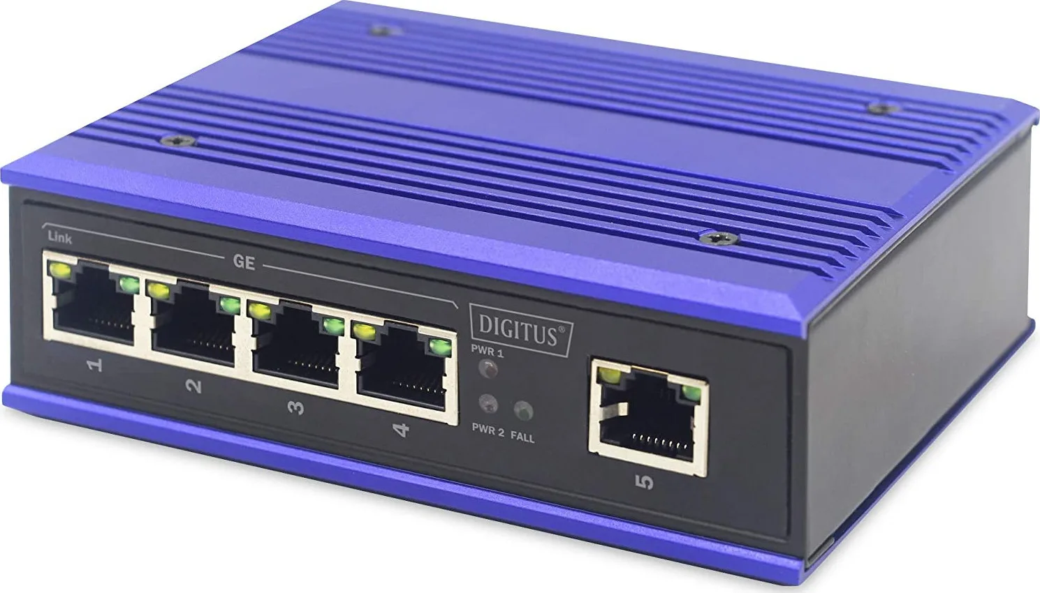 Digitus DN-651120 Unmanaged L2 PoE+ Switch με 4 Θύρες Gigabit (1Gbps) Ethernet - Image 1