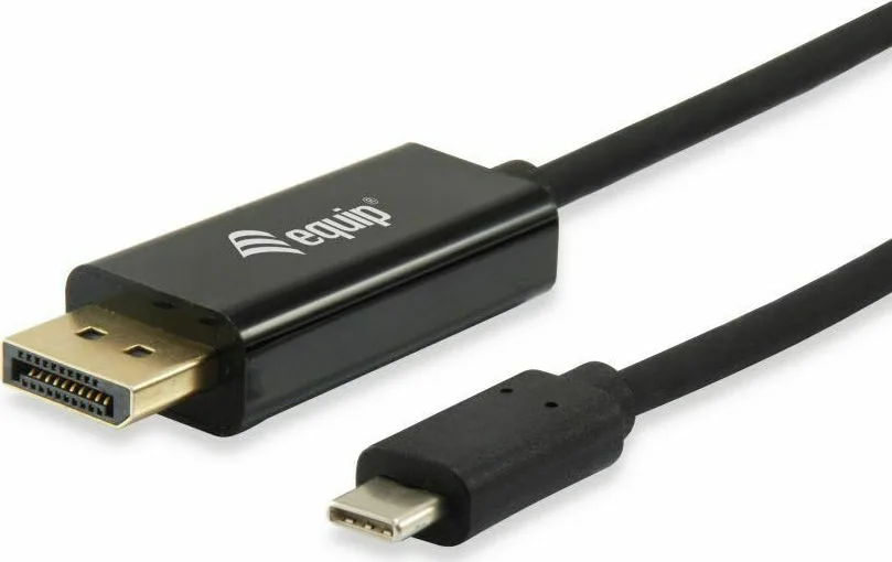 Equip USB 2.0 Cable USB-C male - DisplayPort Μαύρο 1.8m 133467 - Image 1