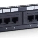 Equip Patch Panel Unshielded για Rack 1U 10" 12 Θυρών cat5e Μαύρο 208015
