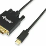 Equip USB 2.0 Cable USB-C male - DVI-D Μαύρο 1.8m 133468