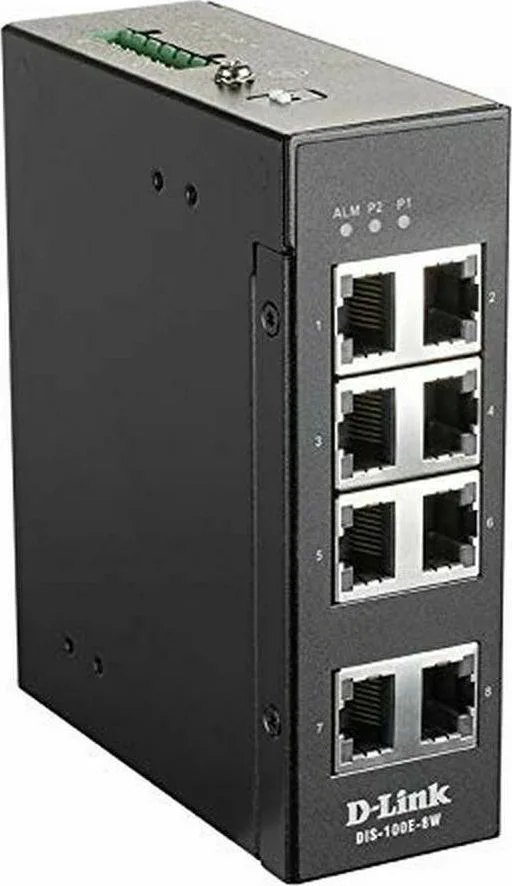20210927110407_d_link_dis_100e_8w.jpeg D-Link DIS-100E-8W Unmanaged L2 Switch με 8 Θύρες Ethernet - Image 1
