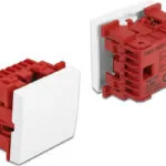 DeLock Easy 45 Χωνευτός Διακόπτης Τοίχου Μονός χωρίς Πλαίσιο Λευκός 81360