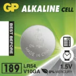 GP Batteries 189 Αλκαλική Μπαταρία Ρολογιών LR54 1.5V 1τμχ