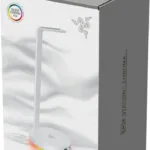 Razer Base Station V2 Chroma Επιτραπέζια Βάση Ακουστικών με Φωτισμό LED Κάρτα ήχου και Θύρα USB Mercury White