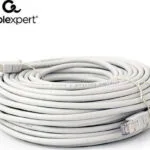 Cablexpert F/FTP Cat.6 (Gigabit) Καλώδιο Δικτύου Ethernet 30m Γκρι PP6-30M