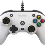 Nacon Pro Compact Ενσύρματο Gamepad για PC / Xbox One / Xbox Series White