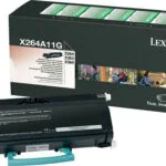 Lexmark X264A11 Γνήσιο Toner Laser Εκτυπωτή Μαύρο 3500 Σελίδων X264A11