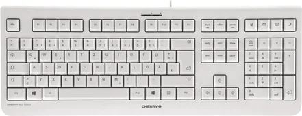 20211014161414_cherry_kc_1000_pliktrologio_agliko_uk_pale_gray.jpeg Cherry KC 1000 Πληκτρολόγιο Αγγλικό UK Pale Gray - Image 1