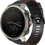 Polar Grit X Pro Titan Αδιάβροχο Smartwatch με Παλμογράφο (Titan)