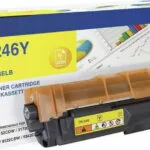 Brother TN-246Y Γνήσιο Toner Laser Εκτυπωτή Κίτρινο High Capacity 2200 Σελίδων TN-246Y