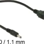 DeLock USB 2.0 Cable USB-A male - DC Μαύρο 0.27m (83793)