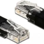 DeLock Βύσμα RJ-45 male 10τμχ Μαύρο 66807