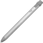 Logitech Crayon Ψηφιακή Γραφίδα Αφής με Palm Rejection για iPad σε Ασημί χρώμα 914-000052 914-000051
