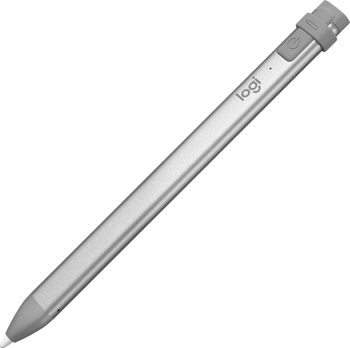 Logitech Crayon Ψηφιακή Γραφίδα Αφής με Palm Rejection για iPad σε Ασημί χρώμα 914-000052 914-000051 - Image 1