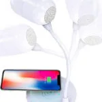 TerraTec LED Φωτιστικό Γραφείου με Εύκαμπτο Βραχίονα σε Λευκό Χρώμα 324190