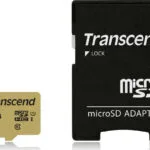 Transcend 500S microSDHC 8GB U1 UHS-I 95MB/s με αντάπτορα