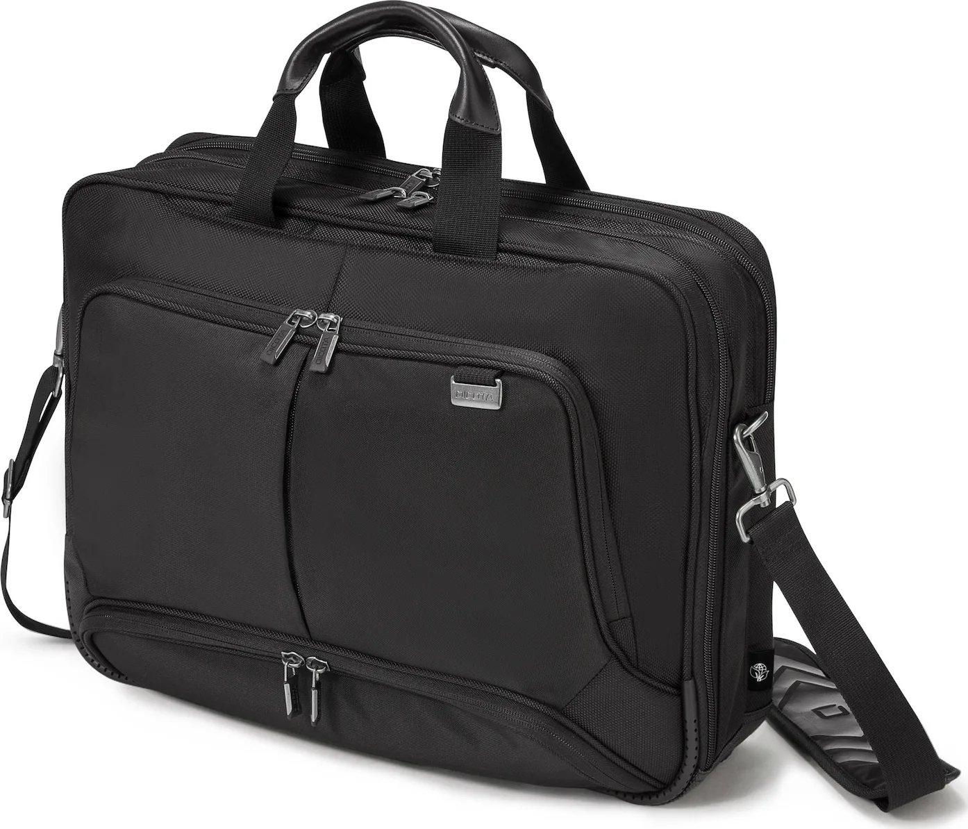 Dicota Top Traveller PRO Τσάντα Ώμου / Χειρός για Laptop 14.1" σε Μαύρο χρώμα - Image 1