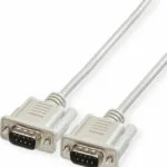 Roline Καλώδιο RS232 9-pin male σε RS232 9-pin male 1.8m
