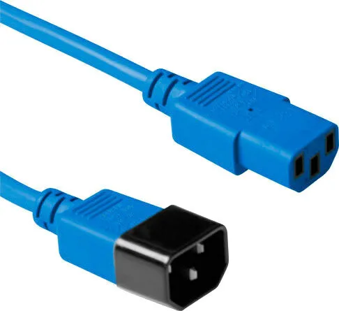 Roline IEC C14 - IEC C13 Cable 1.8m Μπλε 19.08.1522-25 - Image 1