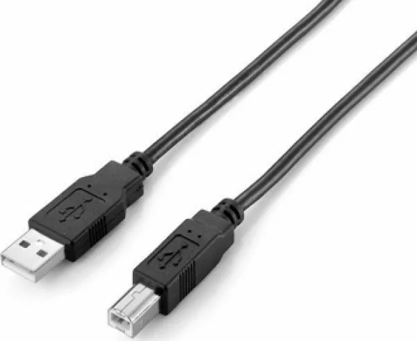 Equip USB 2.0 Cable USB-A male - USB-B male 3m (128861) - Image 1
