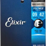 Elixir Σετ Nickel Plated Steel Χορδών 9 - 42" για Ηλεκτρική Κιθάρα Polyweb 12000