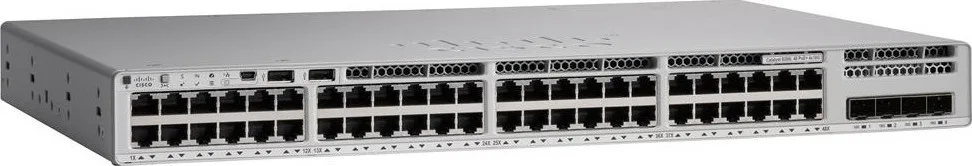 Cisco C9200L-48P-4G-E Managed L3 Switch με 48 Θύρες Gigabit (1Gbps) Ethernet και 4 SFP Θύρες - Image 1