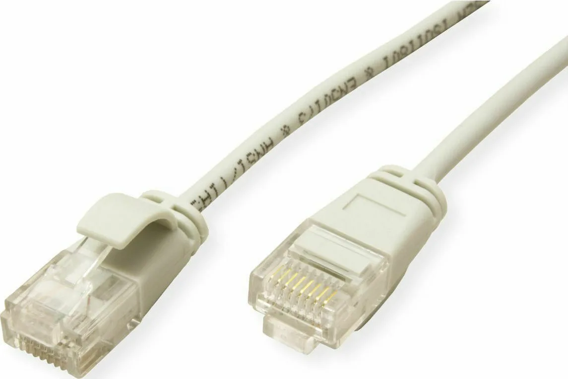 Roline U/UTP Cat.6a (Gigabit) Καλώδιο Δικτύου Ethernet 0.5m Γκρι 21.15.3902 - Image 1