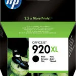 HP 920XL Γνήσιο Μελάνι Εκτυπωτή InkJet Μαύρο (CD975AE)