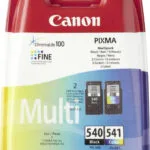 Canon PG-540/CL-541 Γνήσιο Πακέτο 2 Μελανιών Εκτυπωτή InkJet Πολλαπλό (Color) / Μαύρο (5225B006)