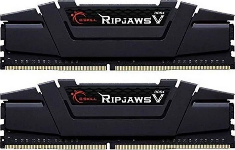 20211102144002_g_skill_ripjaws_v_16gb_ddr4_ram_me_2_modules_2x8gb_kai_sychnotita_3200mhz_gia_desktop_f4_3200c16d_16gvgb.jpeg G.Skill Ripjaws V DDR4 16GB RAM με 2x8GB Modules και Ταχύτητα 3200 για Desktop F4-3200C16D-16GVGB - Image 1