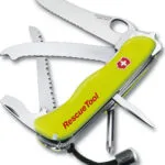Victorinox Rescue Ελβετικός Σουγιάς Πράσινος σε Θήκη 0.8623.MWN