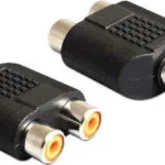 DeLock Μετατροπέας RCA male σε RCA 2x female 1τμχ 84499