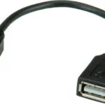 Roline 11.99.8311 Μετατροπέας micro USB male σε USB-A female 1τμχ