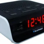 Blaupunkt CR5WH Επιτραπέζιο Ψηφιακό Ρολόι με Ξυπνητήρι & Ραδιόφωνο CR5WH