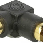 DeLock Μετατροπέας RCA male σε RCA female 1τμχ 66168