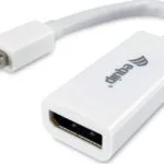 Equip Μετατροπέας mini DisplayPort male σε DisplayPort female Λευκό 1τμχ 133440