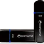 Transcend JetFlash 600 8GB USB 2.0 Stick Μαύρο