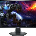 Dell S3222DGM VA Curved Gaming Monitor 31.5" QHD 2560x1440 165Hz με Χρόνο Απόκρισης 2ms GTG