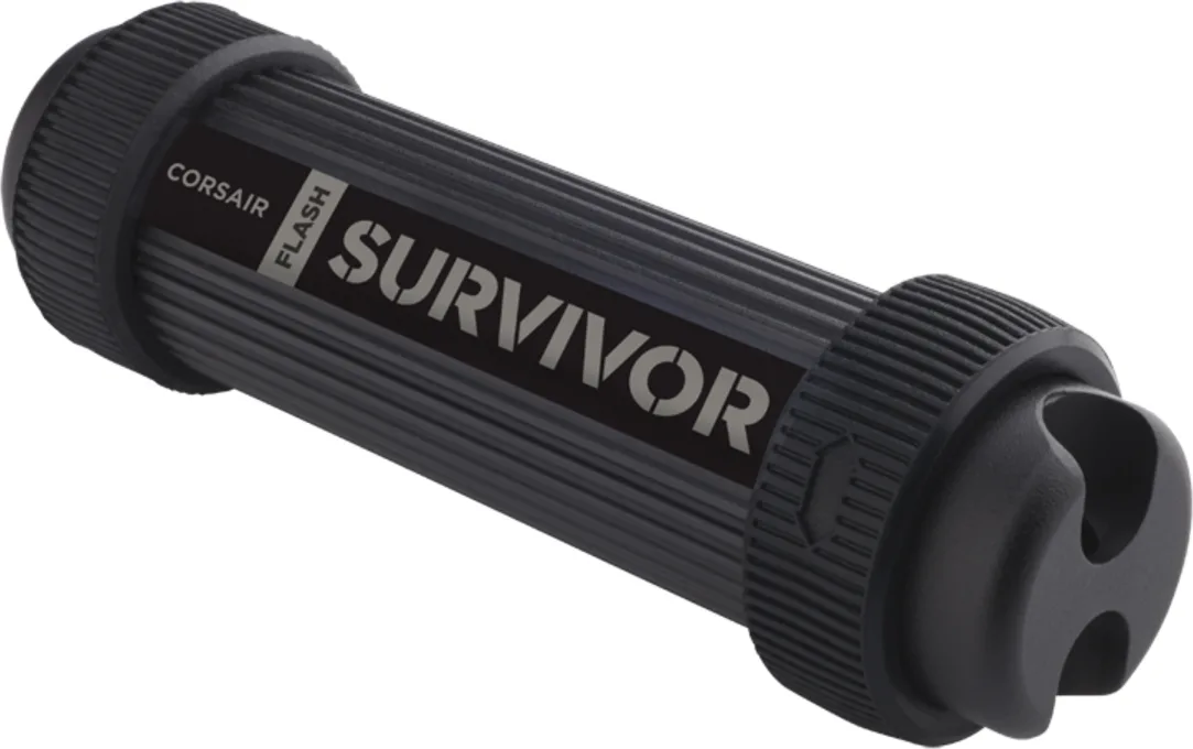 20211104101522_corsair_flash_survivor_stealth_64gb_usb_3_0.jpeg Corsair Flash Survivor Stealth 64GB USB 3.0 Stick Μαύρο - Image 1