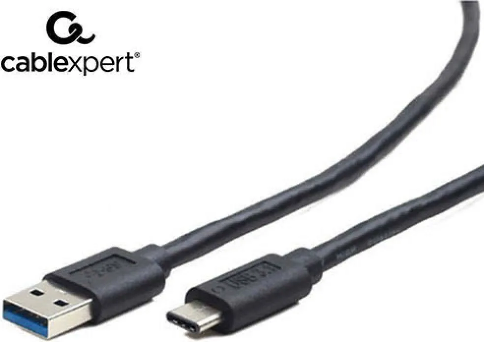 Cablexpert USB 3.0 Cable USB-C male - USB-A 36W PD Μαύρο 0.1m CCP-USB3-AMCM-0.1M - Image 1