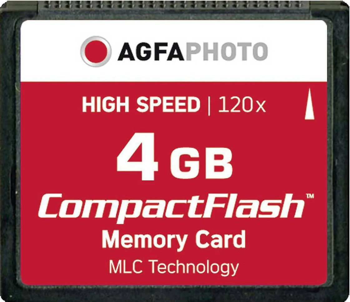 20211105120657_agfaphoto_compactflash_4gb.jpeg AgfaPhoto CompactFlash 4GB High Speed - Image 1