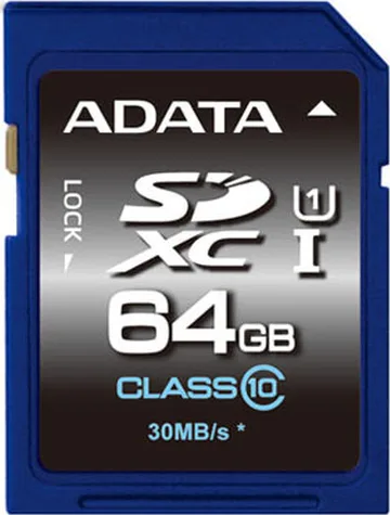 20211105121110_adata_premier_sdxc_64gb_u1.jpeg Adata Premier SDXC 64GB U1 UHS-I 30MB/s - Image 1