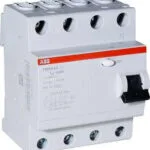 Abb Ρελέ Ράγας Διαρροής 40A Τετραπολικό με Τάση 400V 4x40A 30mA 26213