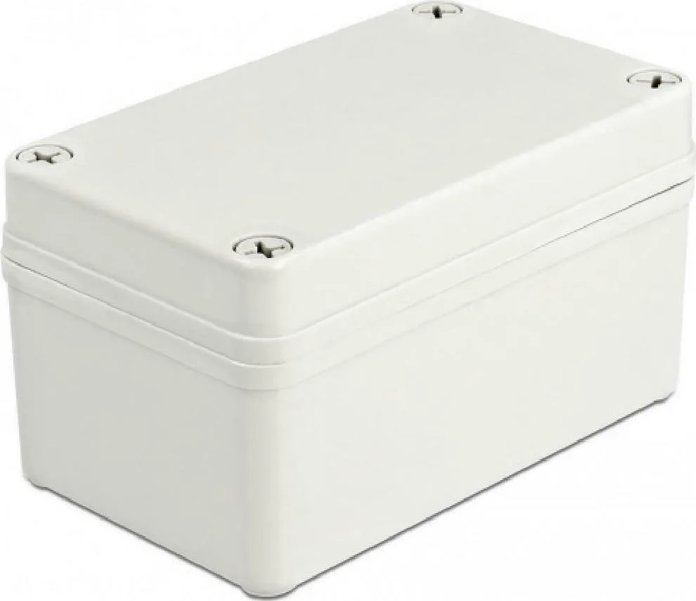 20211108115941_delock_installation_housing_ip65_130x80x70mm_60399.jpeg DeLock Ηλεκτρολογικό Κουτί Εξωτερικής Τοποθέτησης Στεγανό IP65 σε Γκρι Χρώμα 60399 - Image 1