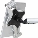 Ergotron Lockable Βάση Tablet με Βραχίονα έως 13" σε Ασημί χρώμα