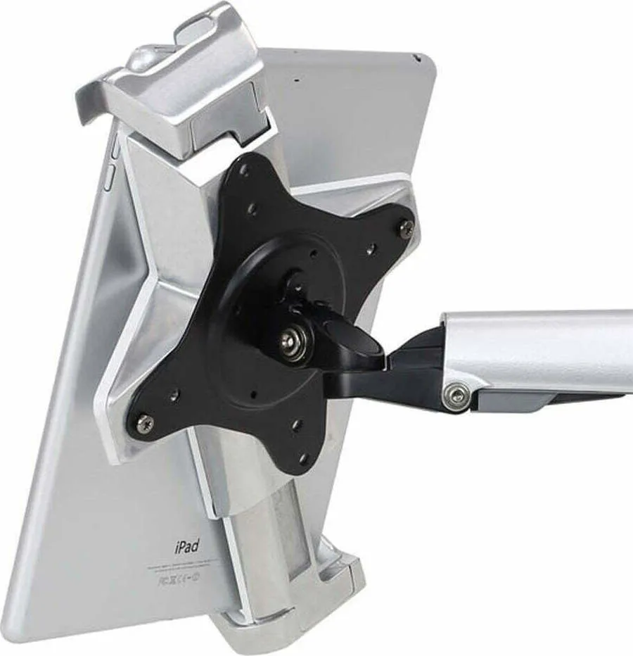 20211108153635_ergotron_lockable_vasi_tablet_me_vrachiona_eos_13_se_asimi_chroma.jpeg Ergotron Lockable Βάση Tablet με Βραχίονα έως 13" σε Ασημί χρώμα - Image 1