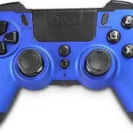 Steelplay Metaltech Ασύρματο Gamepad για PS4 Μπλε