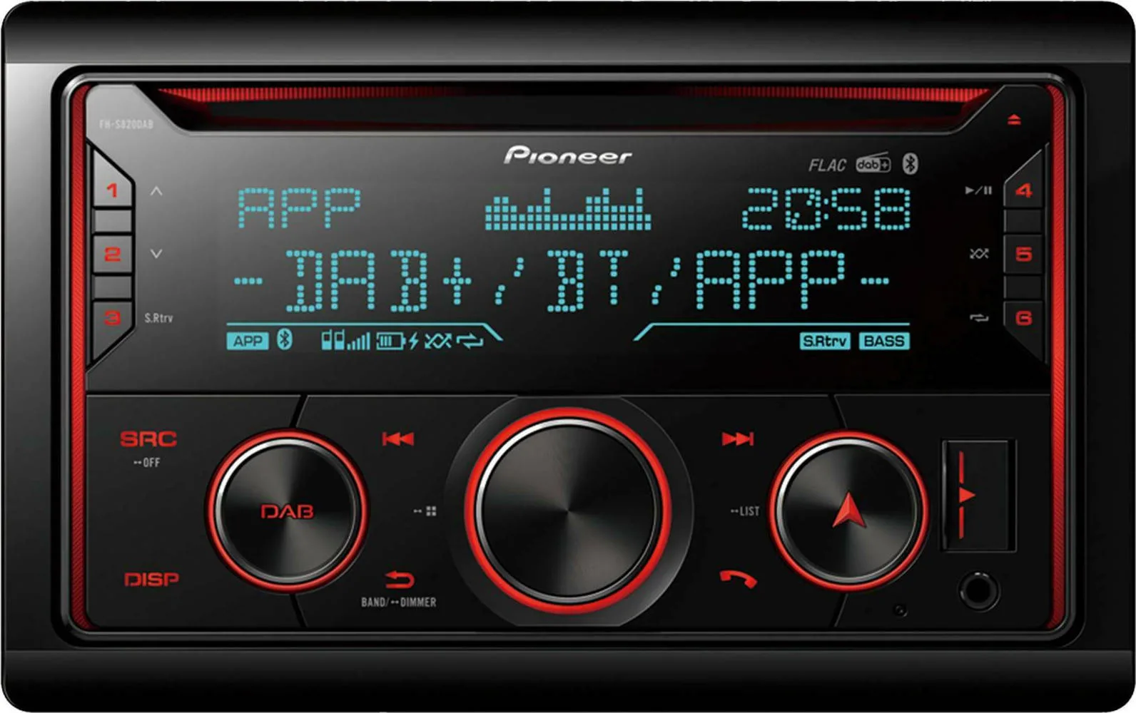 20211109142028_pioneer_fh_s820dab_ichosystima_aytokinitou_universal_2din_bluetooth_usb_aux.jpeg Pioneer Ηχοσύστημα Αυτοκινήτου 2DIN (Bluetooth/USB/AUX) FH-S820DAB - Image 1