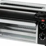 Tefal Toast n Grill TL6008 Φρυγανιέρα 2 Θέσεων 1300W Μαύρη